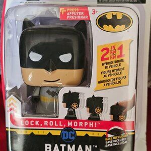 DC Batman Lock N’Roll Pals (Hybrid Action Figure To Vehicle Toy) Brand New